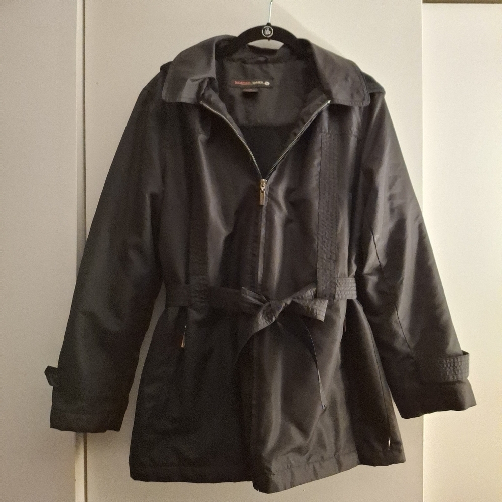 Weather Tamer Women's Black Water Resistant Utility Jacket